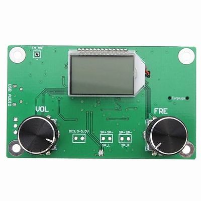 DSP & PLL Digital Stereo FM Radio Receiver Module 87-108MHz with Serial Control