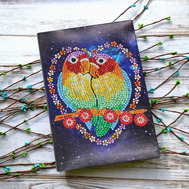 50 Pages Diamond Painting Planner Notebook Note Book Cross DIY Special Shaped Embroidery Cross Stitch A5 School Diary Book Craf