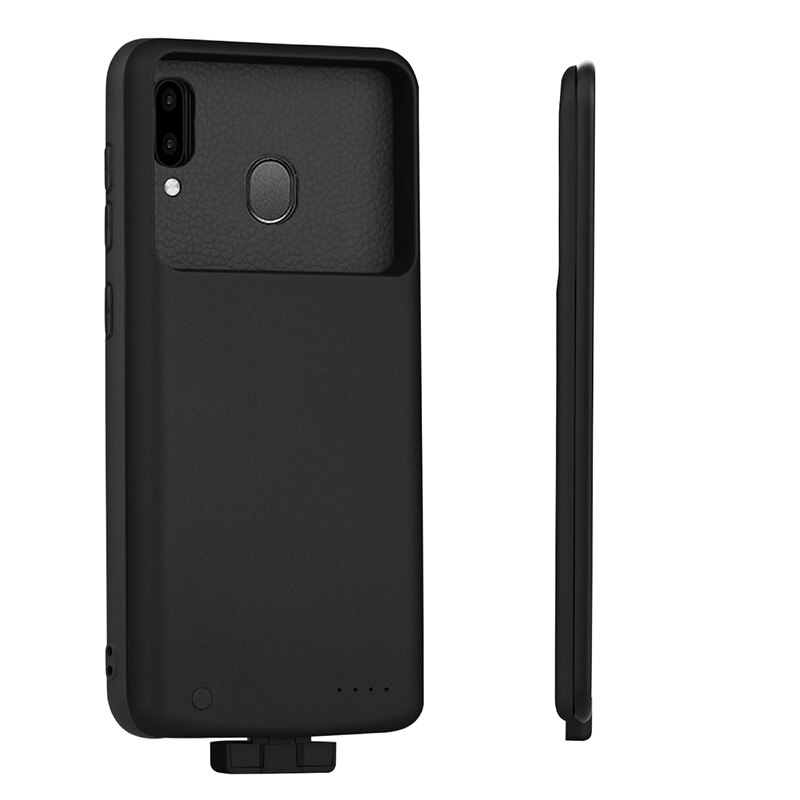 Funda de cargador de batería de 5000mAh para Samsung A20, A30, A50, funda externa de reserva de energía para Samsung Galaxy A50