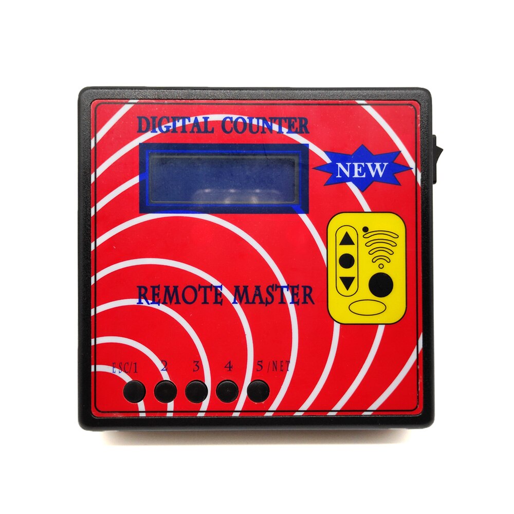 Digital Counter Remote Master Key Programmer Frequency Tester,Fixed/Rolling Copier Regenerate RF Remote Controller