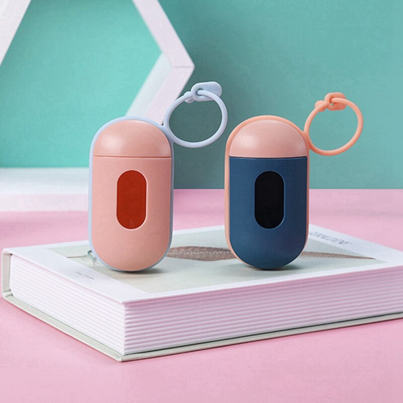 Plastic Pet Small Dog Outdoor Waste Poop Bag Bag Dispenser For Dog Poop Bags Bone Shape Dispenser Holder Pet Waste