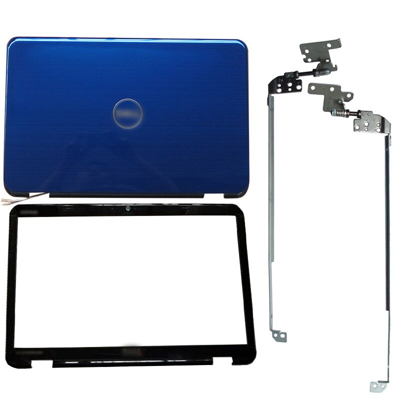 NUEVA cubierta trasera LCD para portátil/bisel frontal/bisagras para DELL Inspiron 15R N5110 M5110 M511R 00KXW3