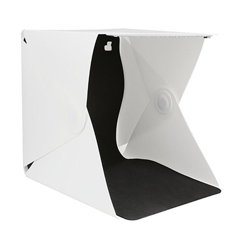 Mini LED Portable Lightbox Photo Studio boîte de table boîte à lumière de tir Studio tente photographie Softbox Kit pour l'affichage des marchandises