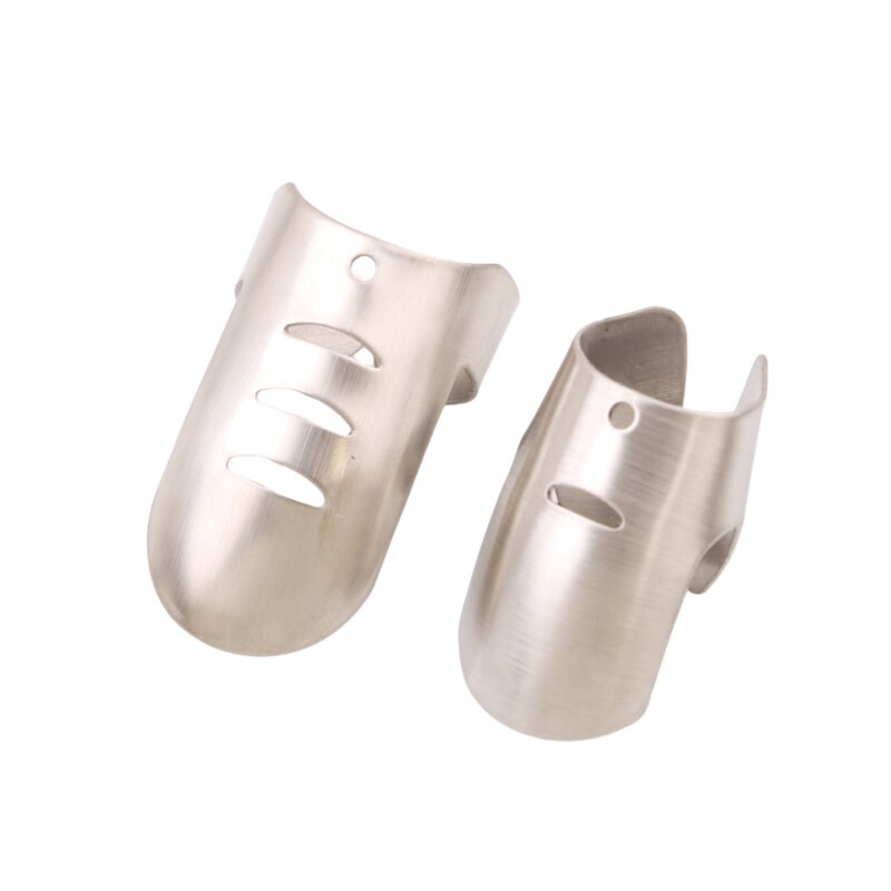 Utensilio de protección para dedo, utensilio de cocina de protección para dedos y cortes, herramienta de protección de acero inoxidable