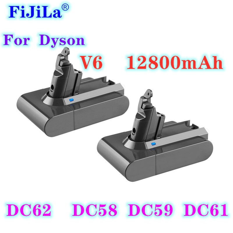Li lon vacuum rechargeable battery Dyson v6 100% original, 12800mAh, 21.6v, 12800mAh, animal Pro