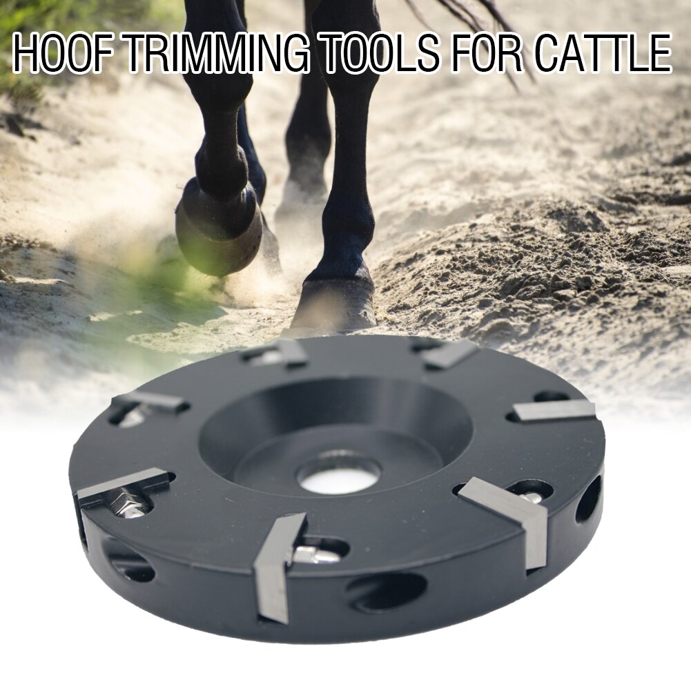 Livestock Sheep Hoof Trimming Cutter Disc Repairing Cow Cattle Horseshoe Livestock Sheep Cattles Horses Hoof Trimming Disc Tool