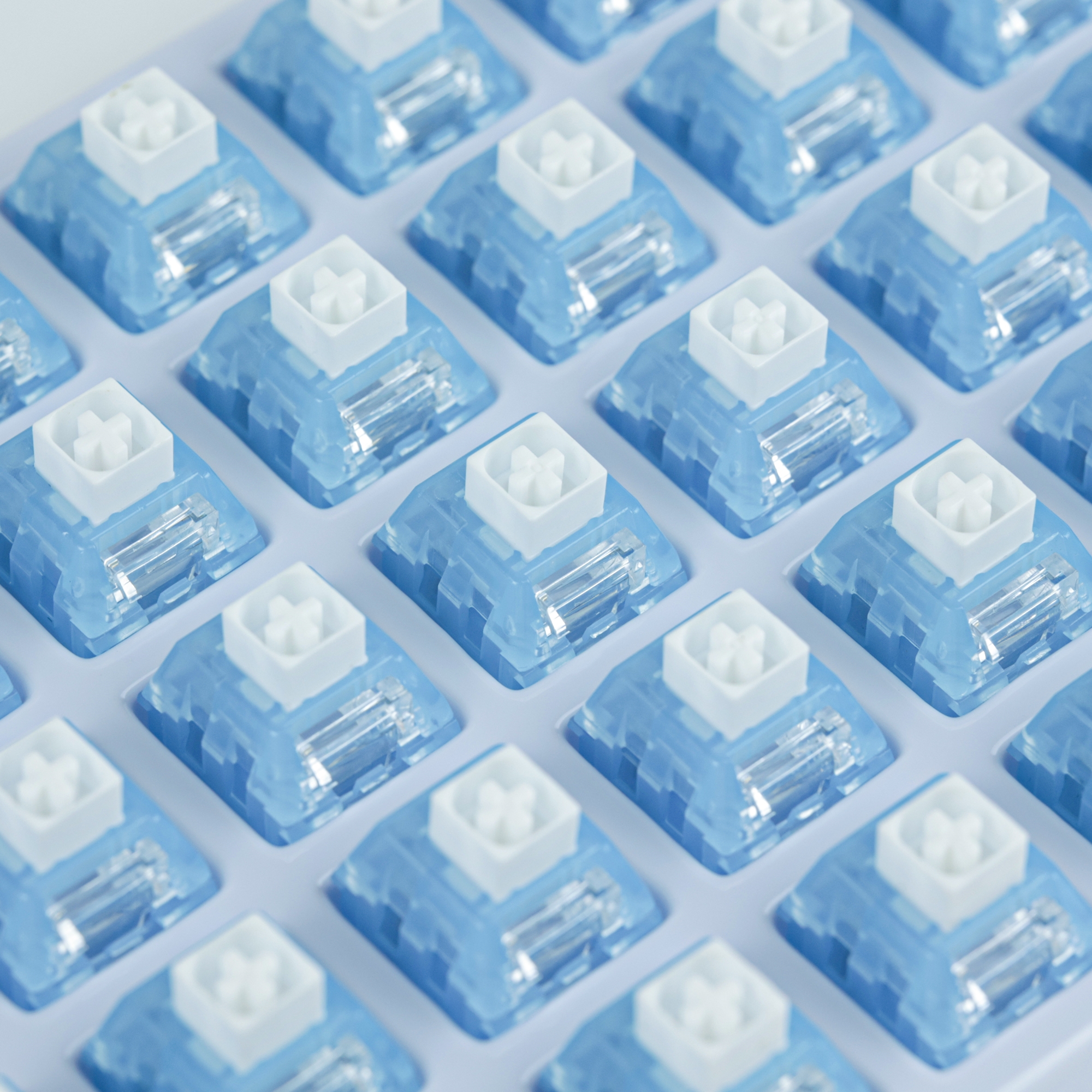 Kailh Arctic Fox Switches Keyboard Switch 5 pins RGB SMD Clicky Switches With Light Guide For Mechanical Keyboard MX Switches