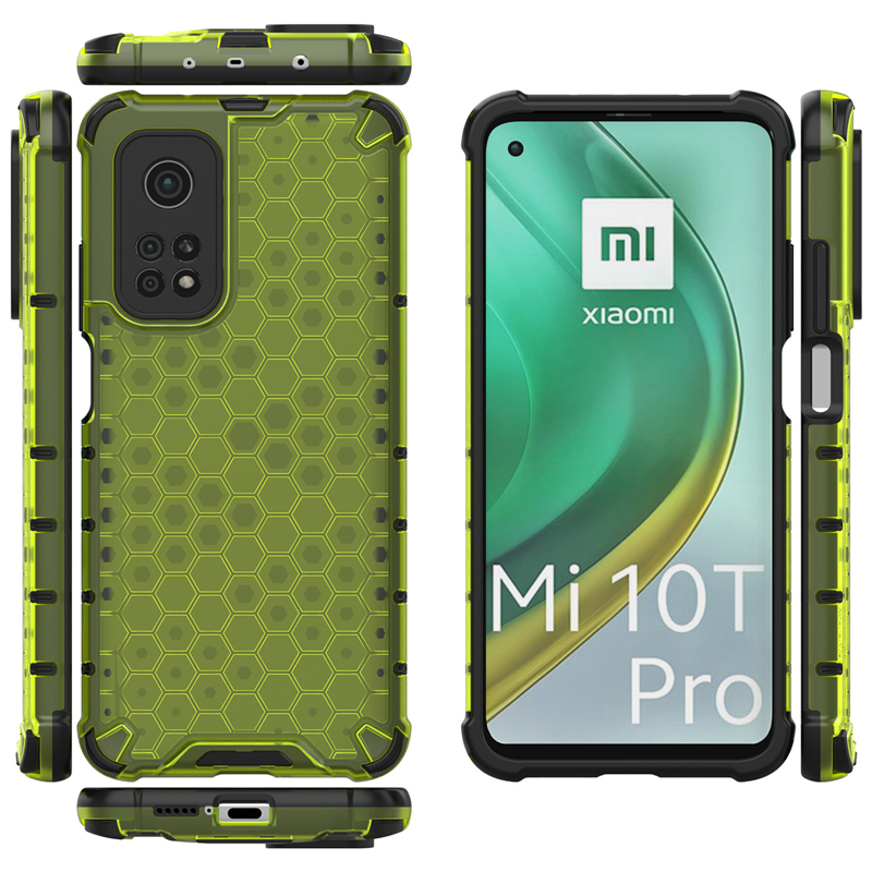 Para Xiaomi Mi 10T 10 T Pro 5G funda a prueba de golpes armadura resistente funda de teléfono transparente para Mi 10T Pro Mi10T Pro Mi 10 Lite contraportada