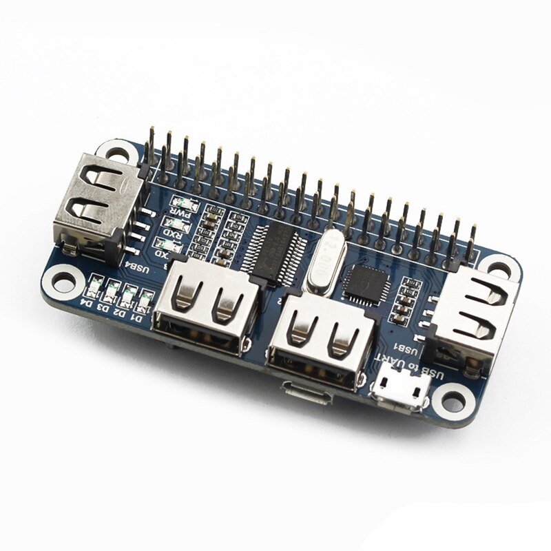 Per Raspberry Zero W 3Rd Generazione B + USB a Seriale Scheda di Espansione HUB Splitter Hub