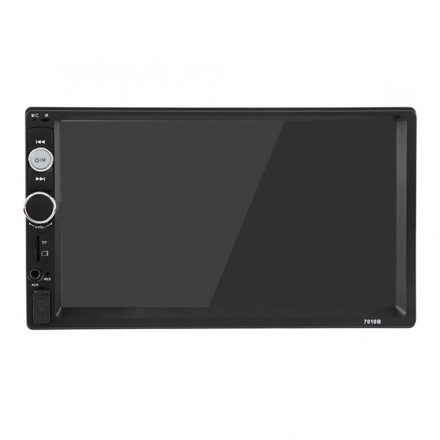 Reproductor MP5 con Bluetooth para coche, reproductor Multimedia con Radio FM, USB, AUX, Control remoto, cámara trasera