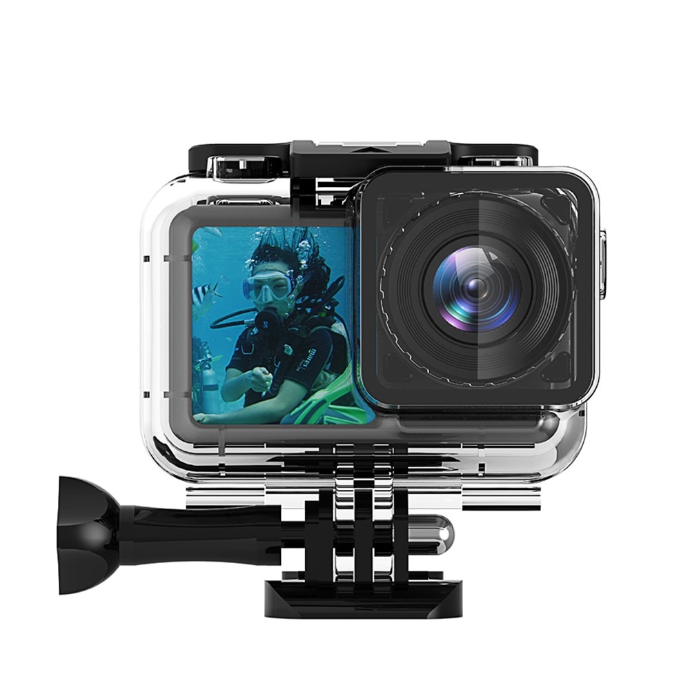 61 meter vandtæt husetui til dji osmo actionkamera, dykkerbeskyttelseshus skal til dji osmo sportskamera