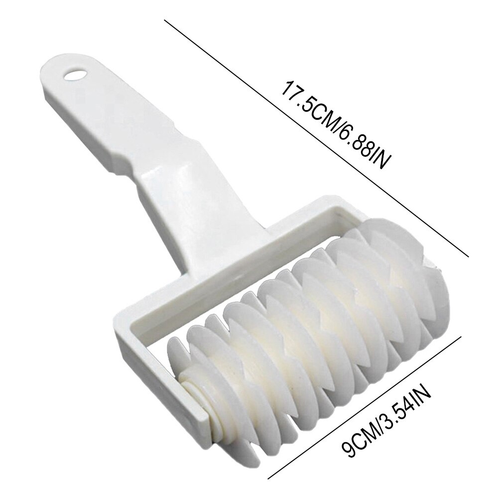 Gebak Rooster Roller Cutter Plastic Pull Netto Pizza Mes Wiel Pasta Rooster Roller Cutter Deeg Biscuit Pie Keuken Bakken