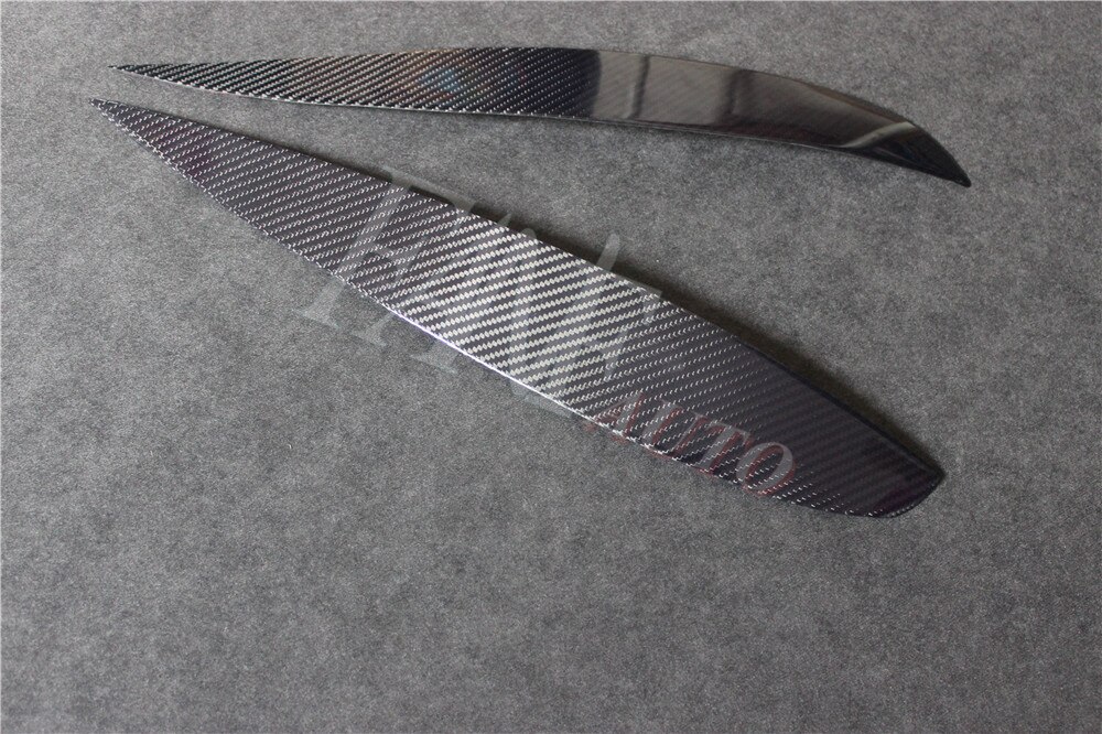 Carbon Fiber Headlight Cover Eyebrows Eyelids for Acura RSX Honda Integra DC5 2002-2006