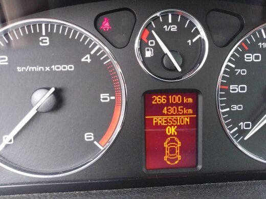 LCD Display for Peugeot 407 407SW 407 Coupe VDO Group Dashboard Cluster A2C53119649 9658138580 Dashboard Instrument Cluster