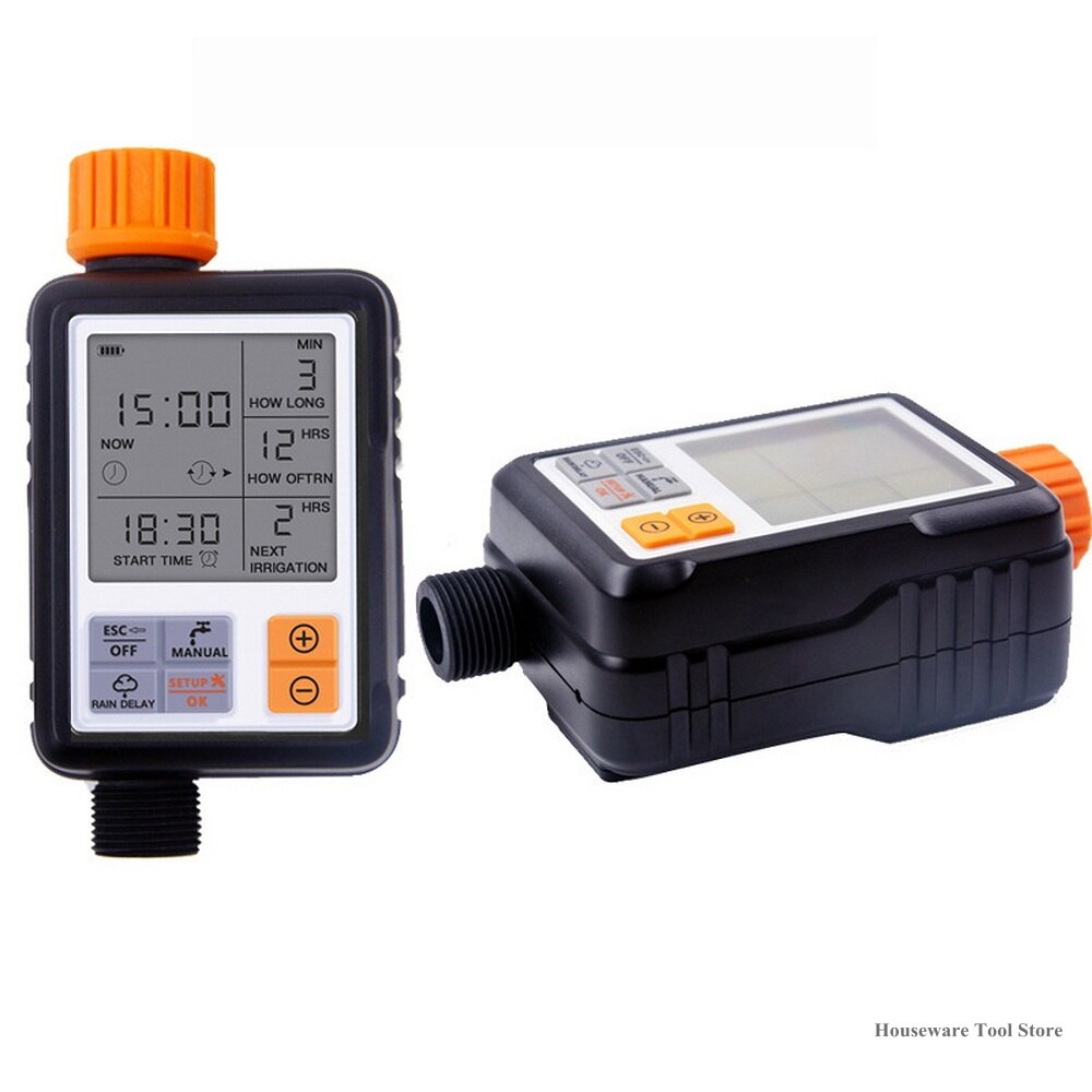 Irrigator Timer Automatic Smart LCD Display Electronic Garden Water Timer Watering Irrigation System Controller Garden Tools
