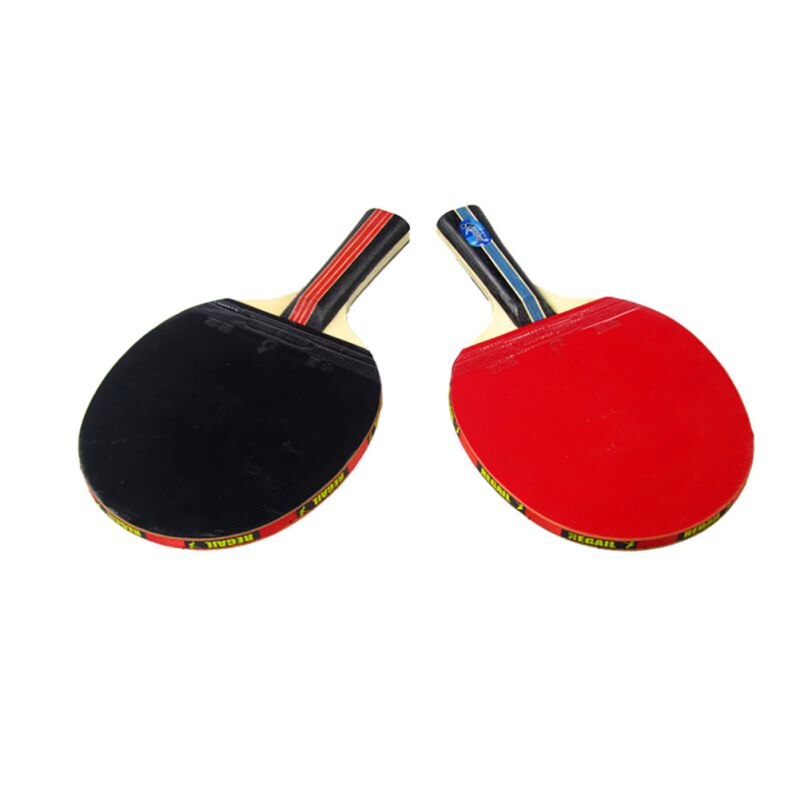 Raquetes de tênis de mesa punho longo agitar mão raquete de tênis de mesa ping pong paddle + água dichte bolsa rode 1 peça