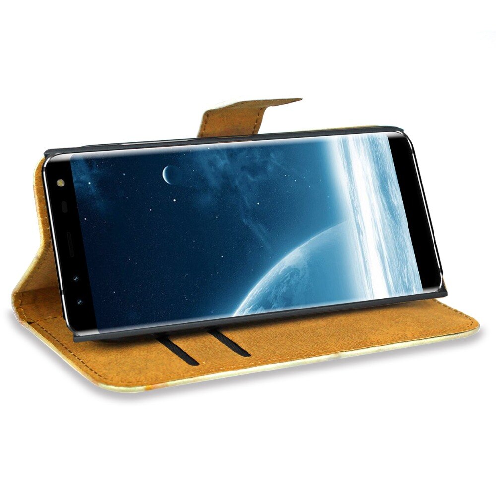 Hoesje voor leagoo  s8 portemonnee patroon leren standaard tas coque hoesje voor leagoo  s8