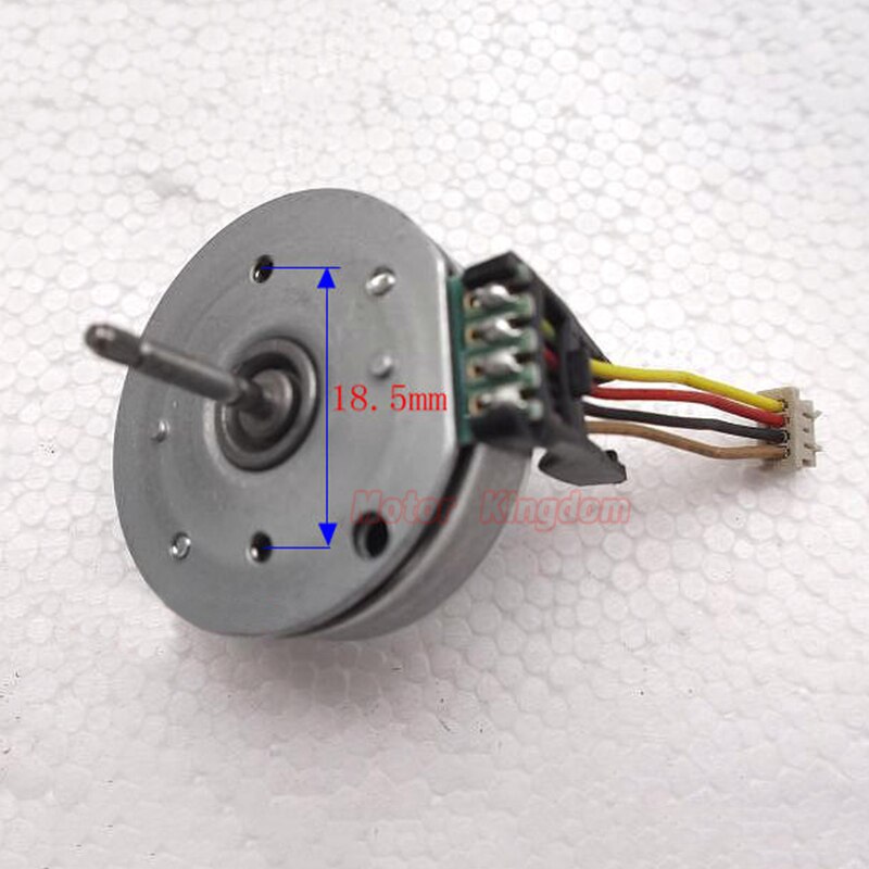 Mitsumi Brushless Motor 3-phase 4-wire 9-pole External rotor DC1.5V Mute BLDC Motor DIY Toy Model Parts