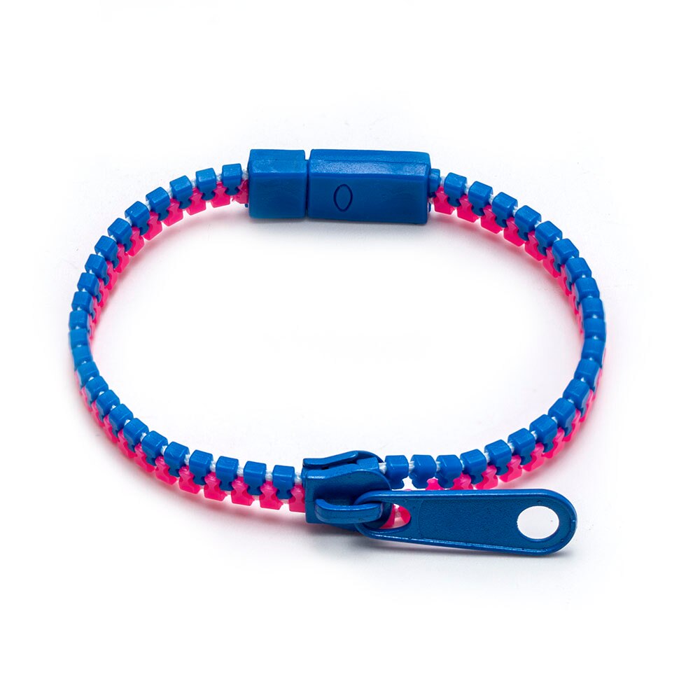 Pulsera Antiestrés con cremallera para niños, juguete sensorial de mano para el autismo, TDAH, 1 unidad: TD953