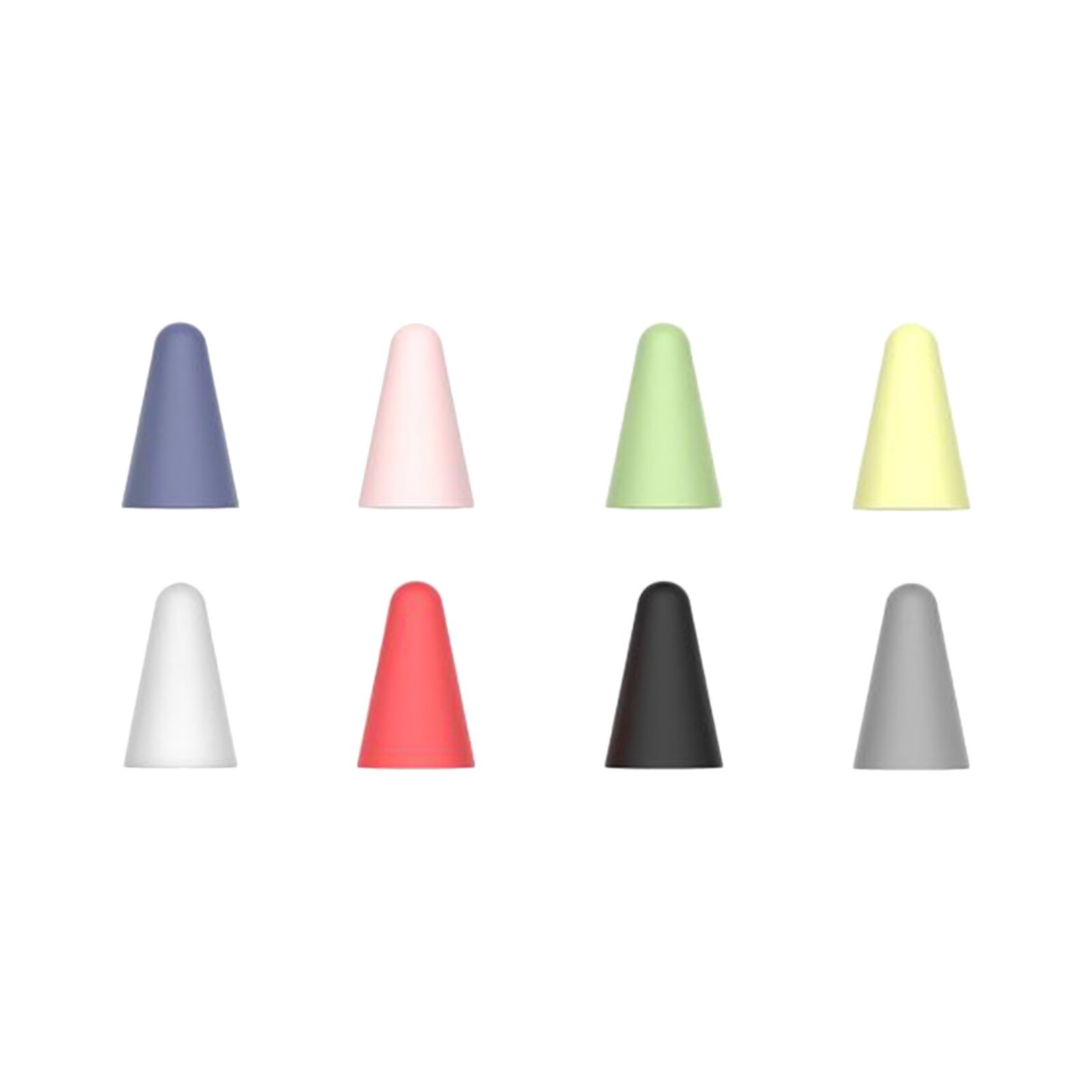 8x Touchscreen Stift Nib Spitze Fall Kappe für Apple Bleistift 1st / 2nd Gen Nicht-Slip