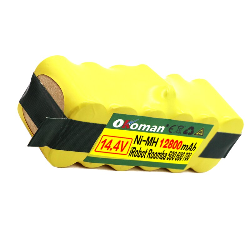 Hohe Kapazität 12800mAh 14,4 V Batterie Für iRobot Roomba Staubsauger 500 530 540 550 620 600 650 700 780 790 870