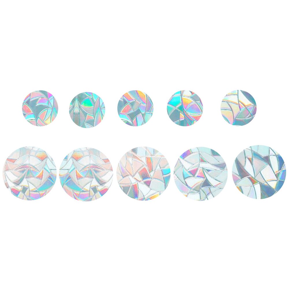 3D Rainbow Reflective Sticker Sun Catcher Moon Star Window Decal Rainbow Maker DIY Home Bedroom Living Room Office Decor: G