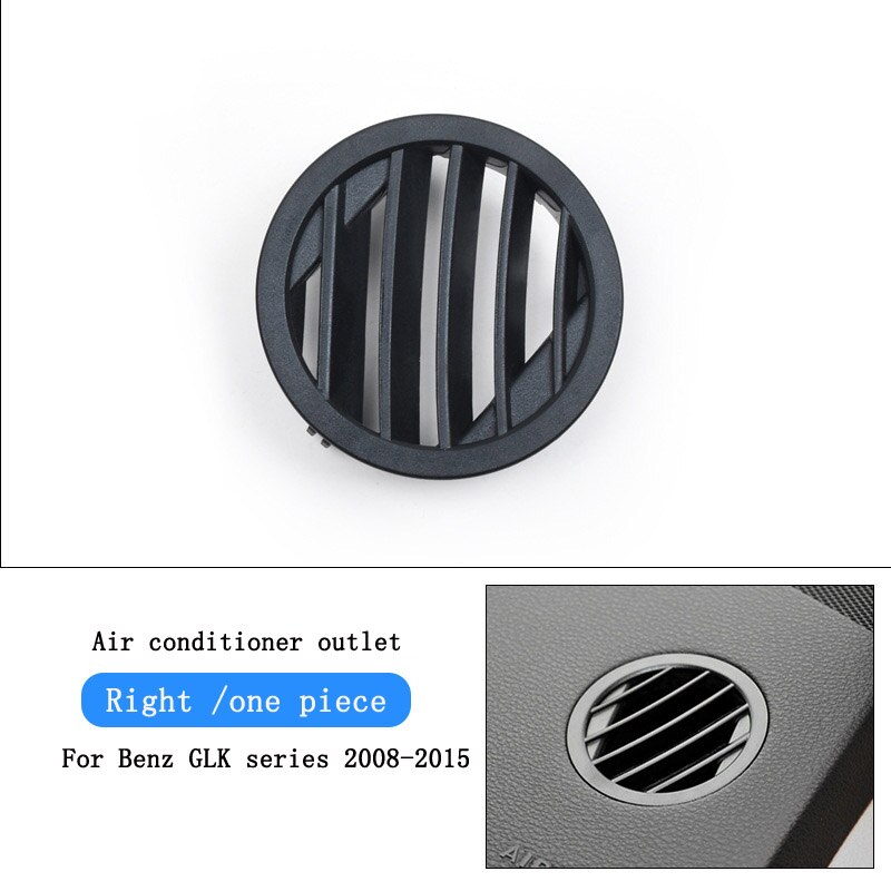 Air conditioning air outlet air pick vent dash dash grill cover for mercedes-benz c-class  w204 c180 c200 glk 300 gle gl ml: 3