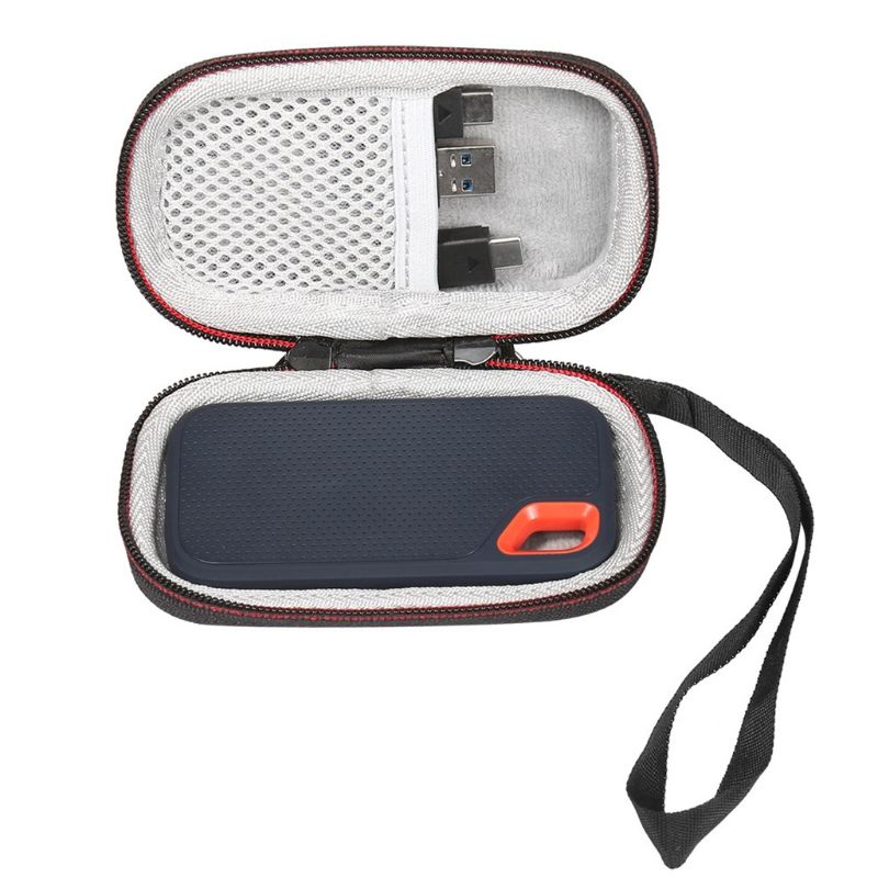 Hard Carry Case Storage Bag Pouch for San Disk 250GB/500GB/1TB/2TB SSD SDSSDE60