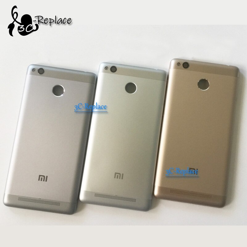 5 "für Xiaomi Redmi 3S /Redmi 3 Profi Batterie Zurück Abdeckung Hintere Abdeckung Gehäbenutzen Tür Mit Kamera glas Ersatzteile