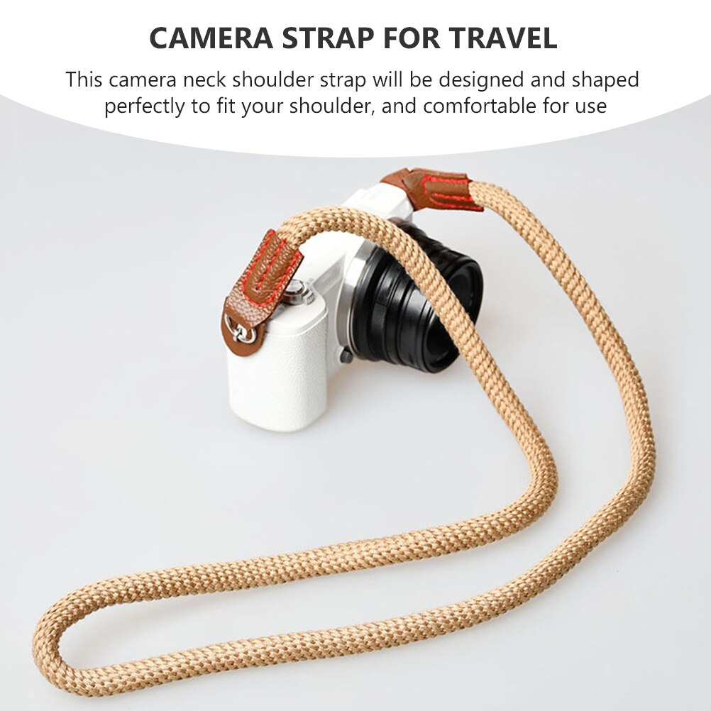Vintage Camera Neck Strap Katoen Camera Riem Riem Camera Katoen Neck Strap