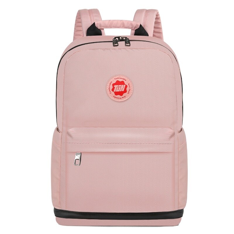 Tigernu-Mochila de ocio de colegio, bolso fluorescente Anit, Mochila ligera a prueba de salpicaduras, mochilas escolares para chicas adolescentes, Bolso: Pink