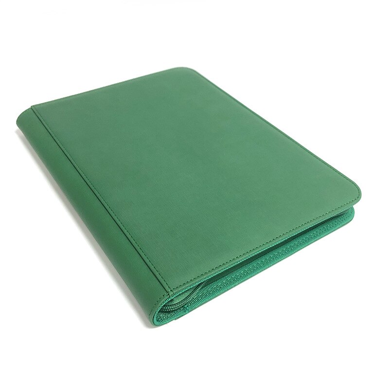360 Pockets Card Binder Holder Carrying Case Sleeves Card Album Folder Fit for Baseball Trading Football Sports Card Side Loader: Green