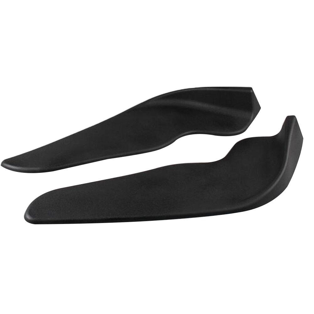 Parachoques delantero Universal para coche, Kit de carrocería, divisor de alerón, difusor ABS, Protector de arañazos, accesorios para coche, 2 uds.