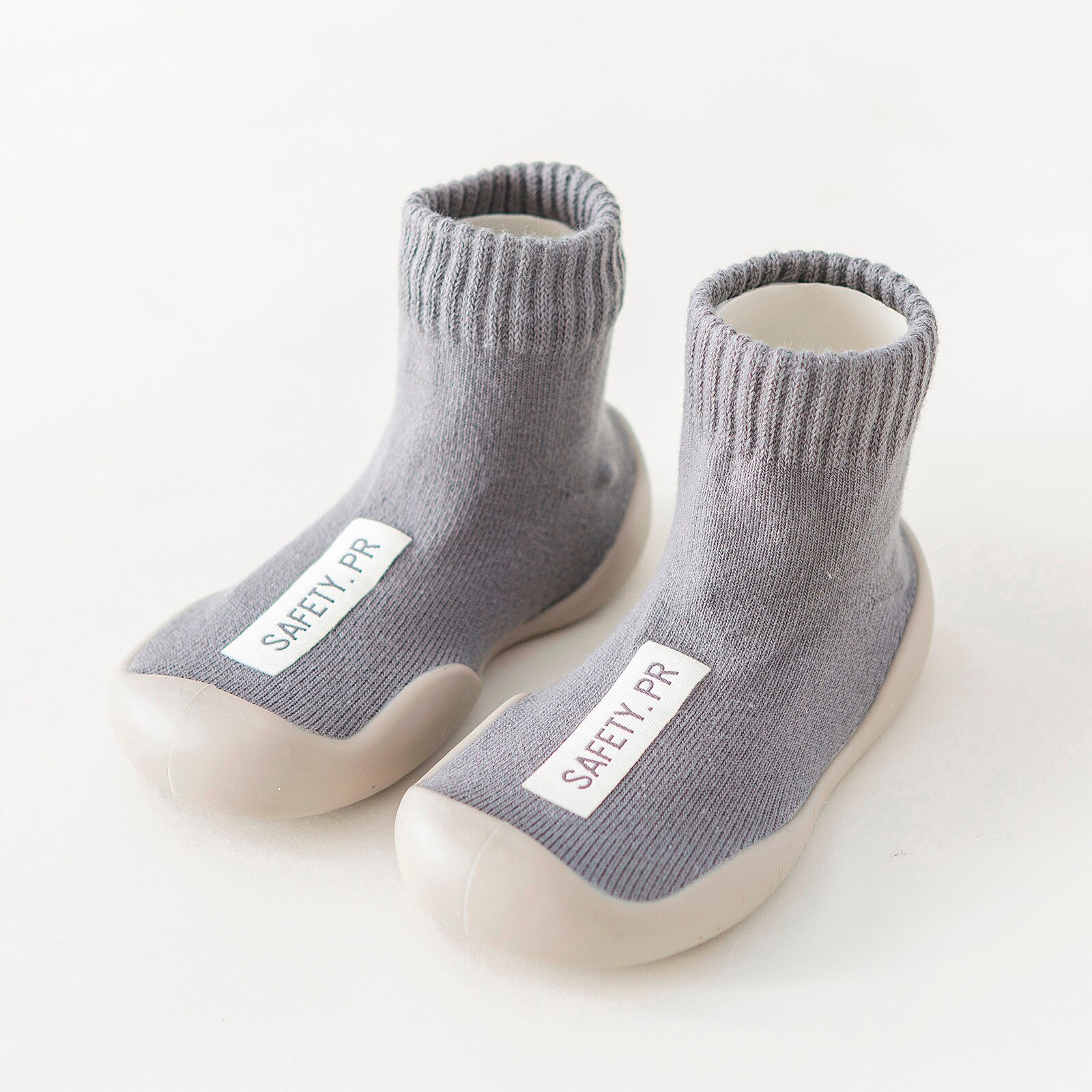 Baby Boy Girl Warm Floor Socks Rubber Sole Shoes Antislip First Walker Soft Cartoon Anti-slip Sole Summer Breathable Sneaker