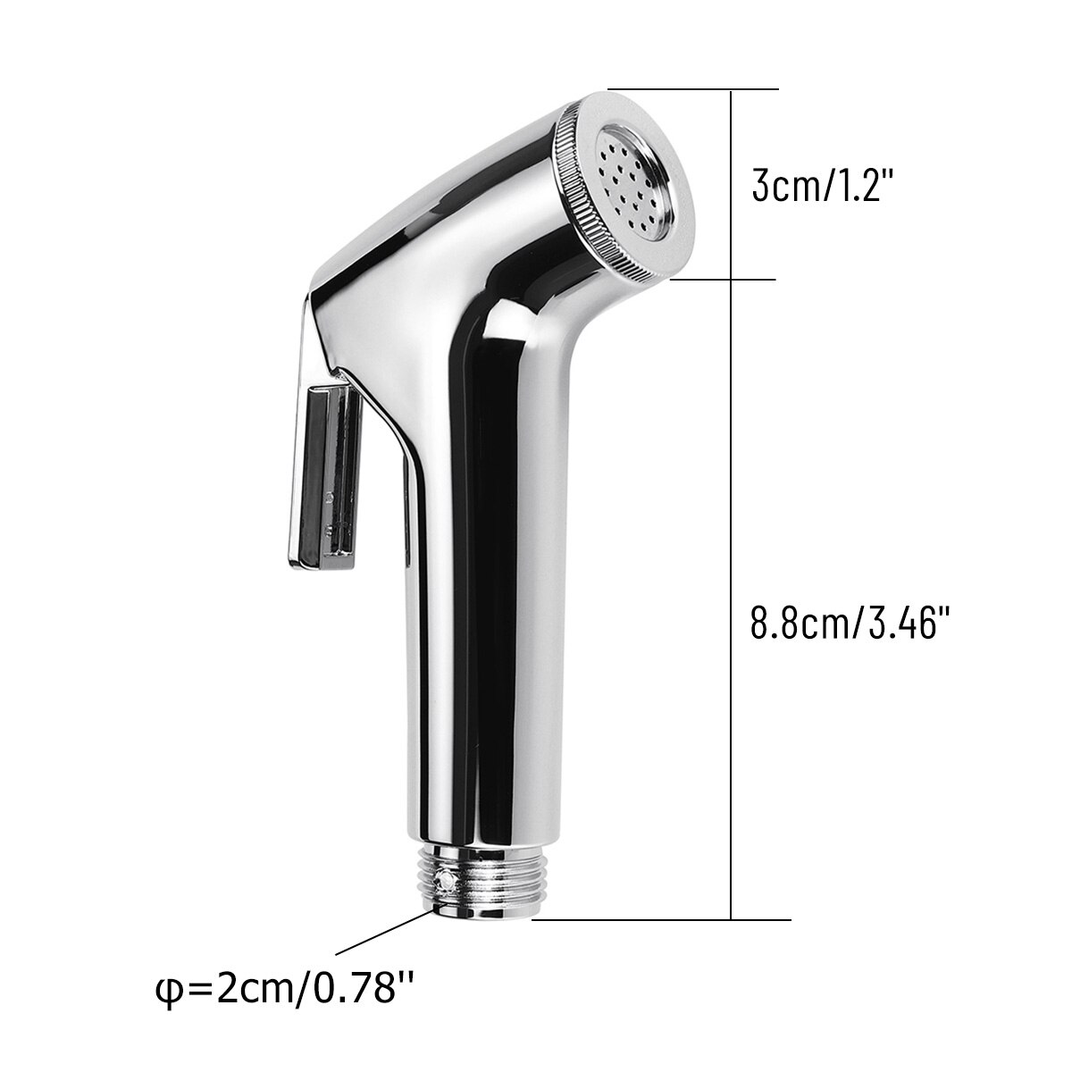 Plastic Wc Bidet Sproeier Douchekop Set Toiletbril Bidet Spuiten Hand Bidet Kraan Voor Badkamer Zelfreinigende