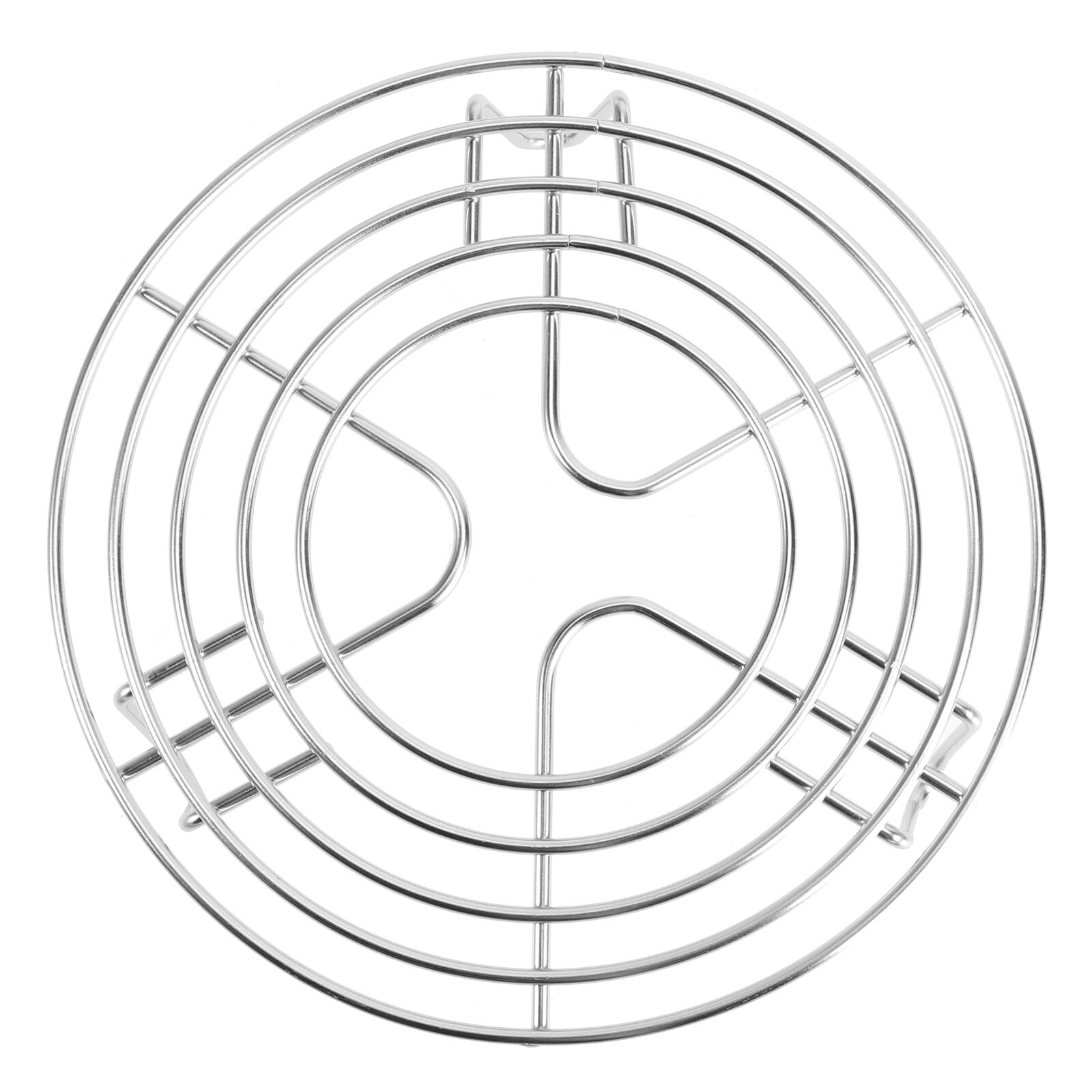 Stainless Steel Steamer Rack Multi-Purpose Round Cooling Rack for Steaming