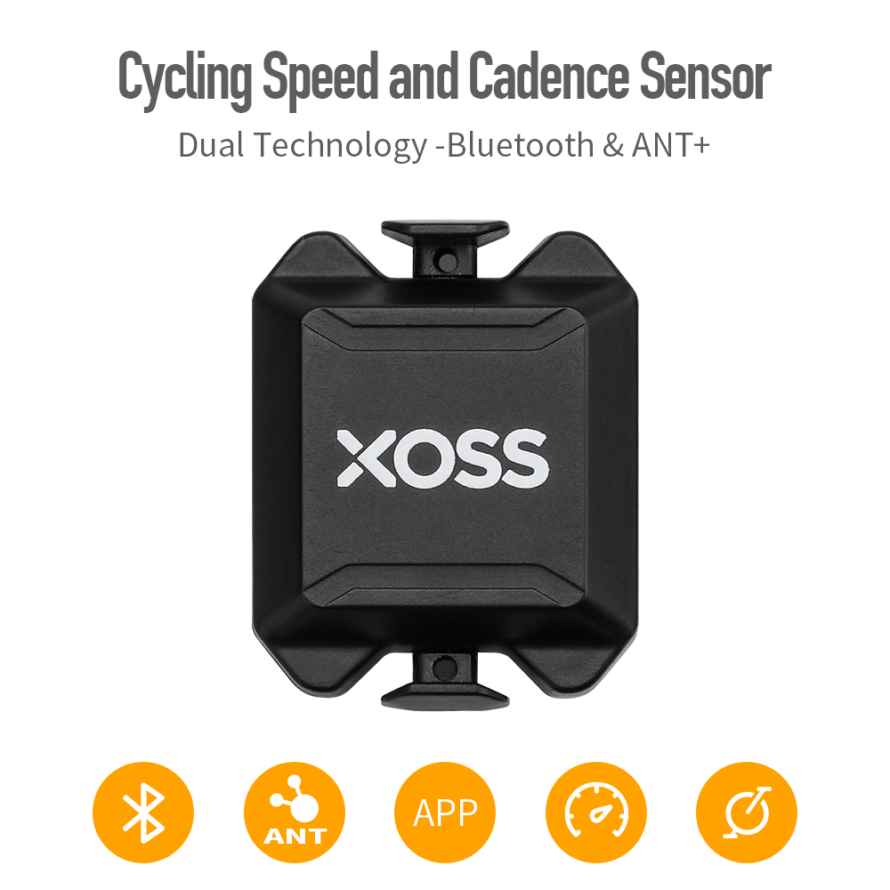XOSS podwójny czujnik prędkości i kadencji licznik rowerowy prędkościomierz Mrówka + Bluetooth Droga rower MTB czujnik