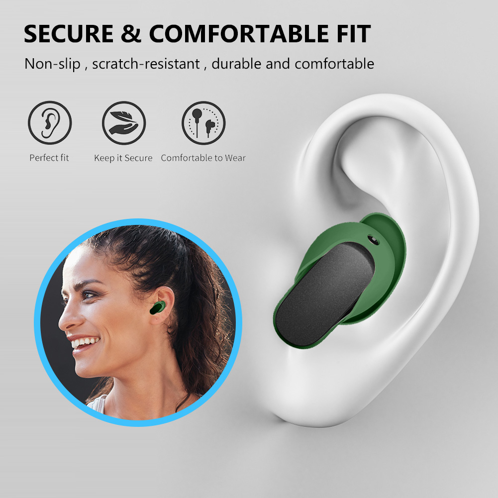 3 paires d'embouts d'oreille en Silicone, couvre-embouts antidérapants, accessoires réutilisables et lavables pour écouteurs Bose QuietComfort Ultra