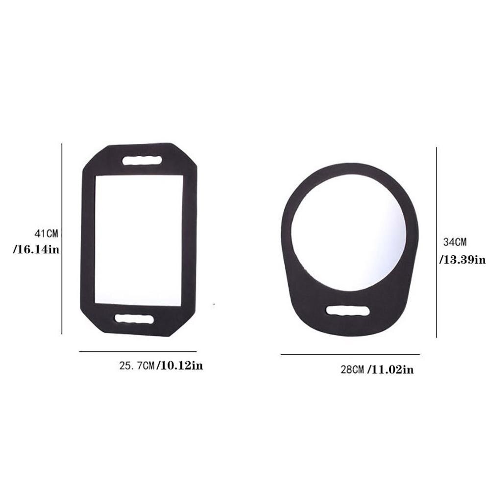 Practice Make Up Mirror Hairdresser Back Mirror Foam Frame Resistance Barber Salon Uneasy Broken Mirror