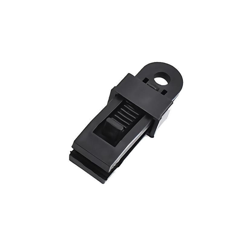Tent Clip For Boat Trailer Cover Tarp Tarpaulin Snap Camping Clamps Groundsheet Tent Rope Awning Clamp Wind Accessories Can L9J2: Black