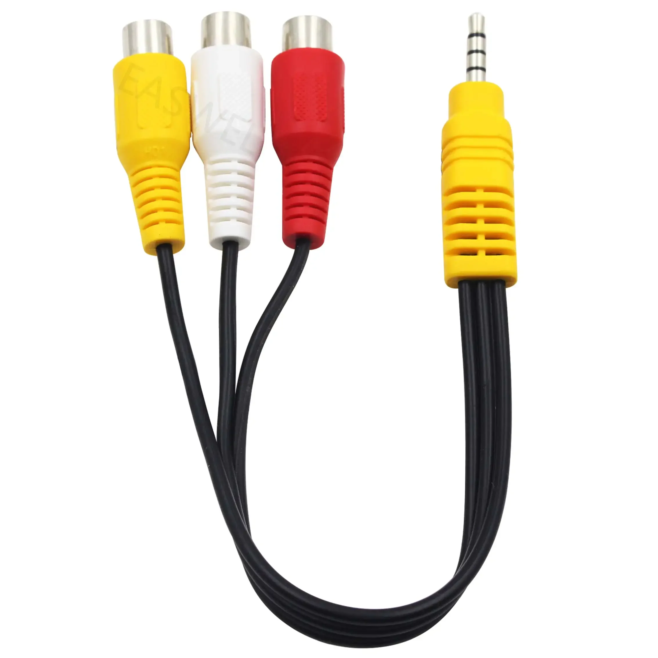 3ft. RCA naar 3,5 mm jack composiet A/V-kabel en 3,5 mm naar RCA audio-video-adapter