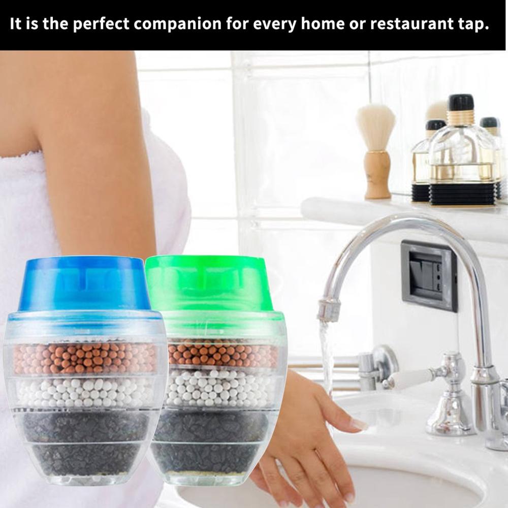 Household kitchen faucet activated carbon water purifier water purifier purification system to remove rust sediment filtration