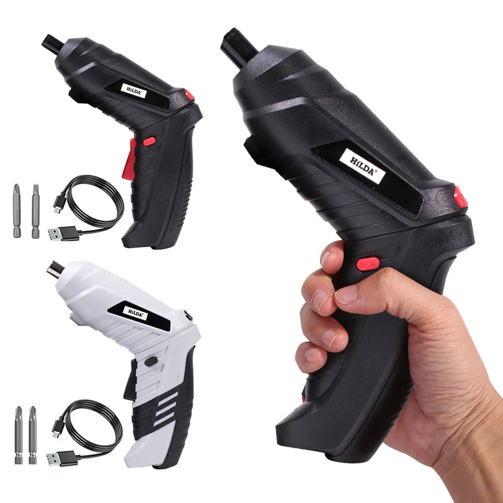 Multi-functional Electric Screwdriver Hand Drill Easily Carrying Cordless Household Rechargeable Lightweight Gadgets