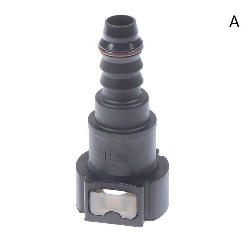 Auto Car Fuel Line Hose Coupler Quick Release Connect Connector 11.8 ID8: A