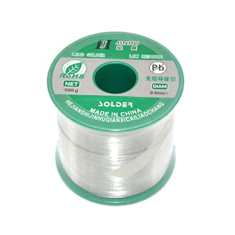 250g 500g 0,5/0,6/0,8/1,0/1,2/2,0mm Sn99.3 Cu0.7 Leed-Alambre de soldadura rollo sin plomo colofonia Core flujo herramienta de soldadura
