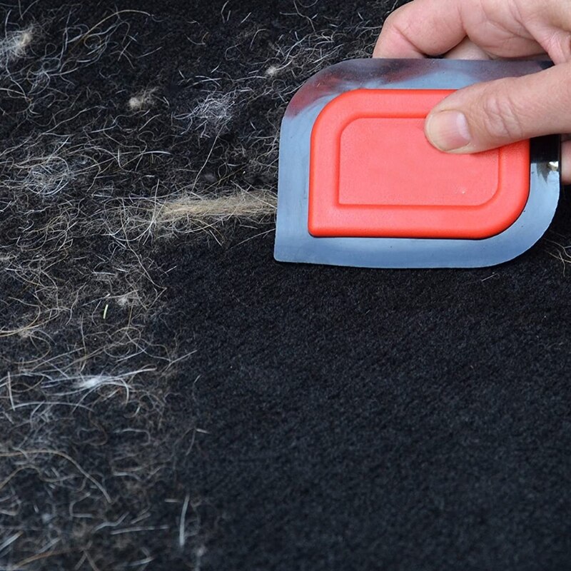 Pet Hair Remover Cat Fur Cleaning Device Carpet Sofa Car Detail Scraper Dog Lint Removal Silicone Brush Retailsale