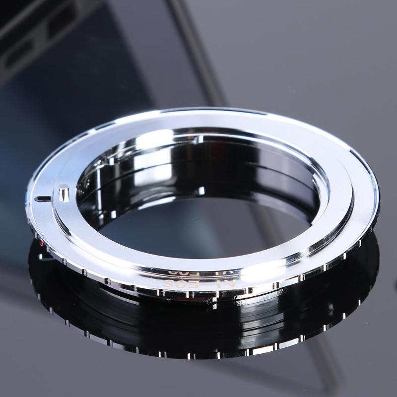 AI-EOS laiton + aluminium adaptateur de monture d'objectif bague à vis pour Nikon F AI ai-s objectif à Canon EOS EF accessoires d'objectif d'appareil photo offre spéciale