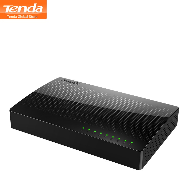 Tenda SG108 8-Poorten Gigabit Ethnet Netwerk Switch, Lan Hub, Auto Mdi/Mdix, full/Half Duplex Uitwisseling, 15K Jumbo, Plug En Play