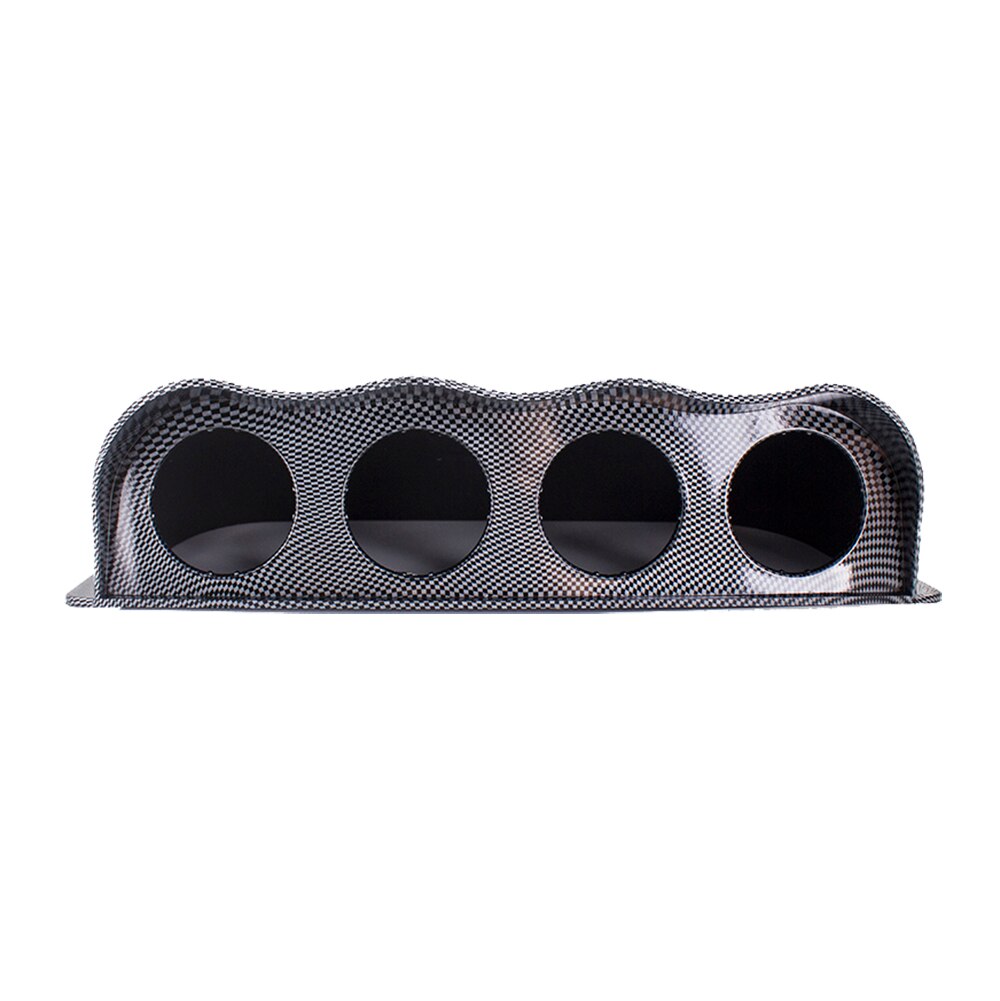 Dragon 52Mm 4 Holde Auto Racing Modificatie Dash Board Gauge Meter Zwart Pods Mount Houder