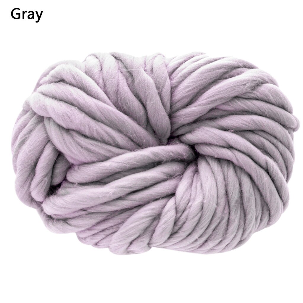 Chunky Laine Doux Écharpe En Tricot Épaisseur Chapeau Ménage Fournitures Fil À Tricoter Chunky Coloré Laine Foulards Châles # T3: E